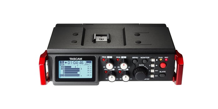 Tascam DR-701D 6-Track Linear PCM Recorder / Mixer For DSLR Camera Production