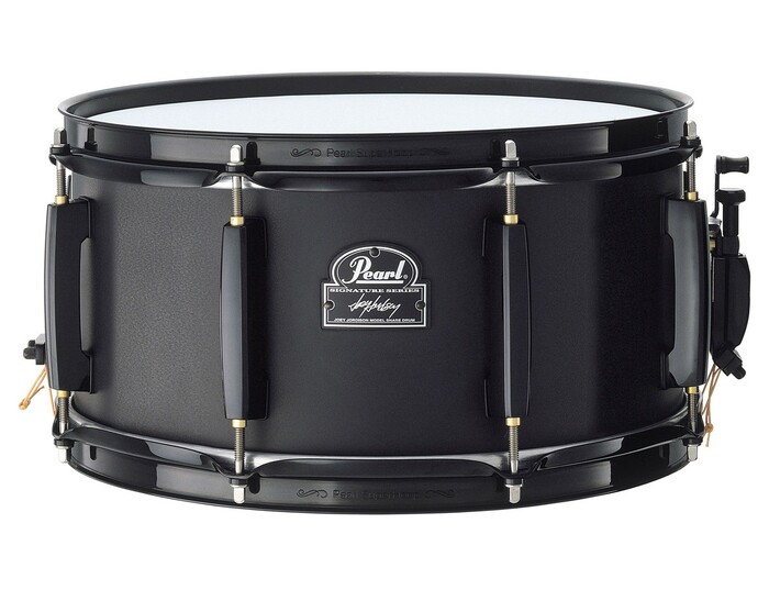 Pearl Drums JJ1365N JJ Signature Snare Drum,13x6.5" Black Steel