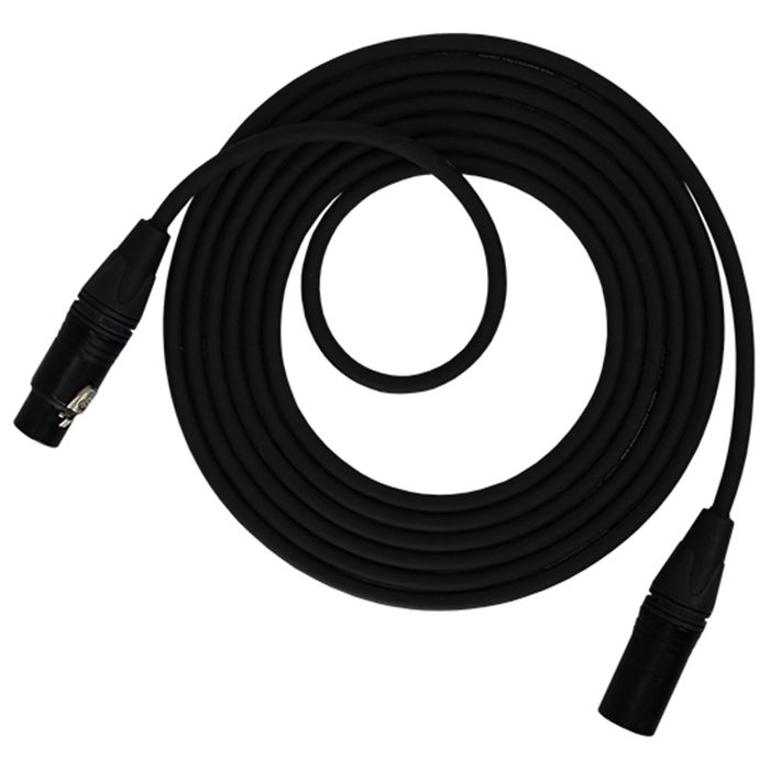 Pro Co AQ-10 10' Ameriquad Series XLRF To XLRM Microphone Cable