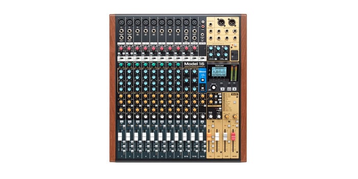 Tascam Model 16 16-Channel All-In-One Hybrid Mixing Studio
