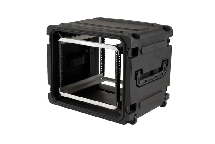 SKB 3SKB-R08U20W 8RU, 20" Deep Shockmount Rack Case With Wheels