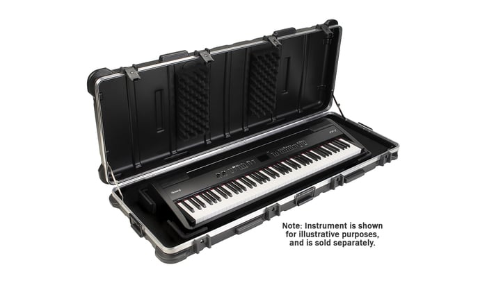 SKB 1SKB-5820W Hardshell 88-Key Keyboard Flight Case With Wheels