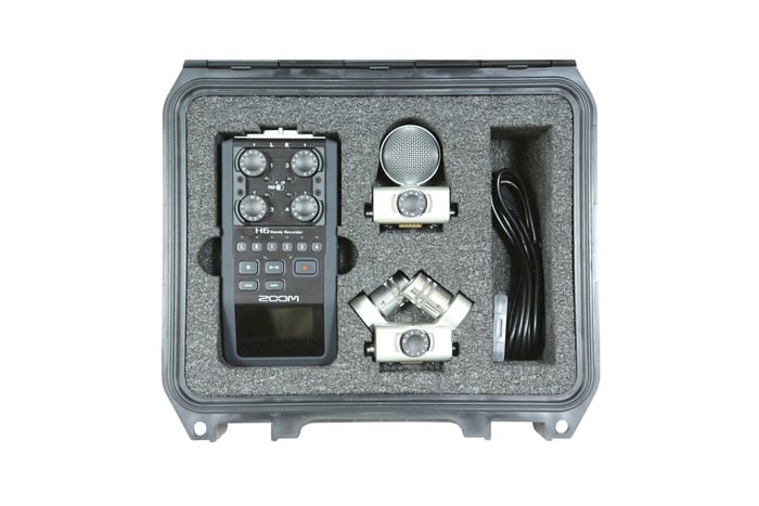 SKB 3i-0907-4-H6 Molded Zoom H6 Recorder Case