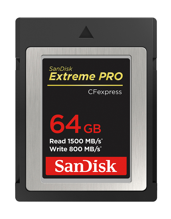 SanDisk 64GB Extreme Pro CFexpress Card 64GB RAW 4K Video Memory Card