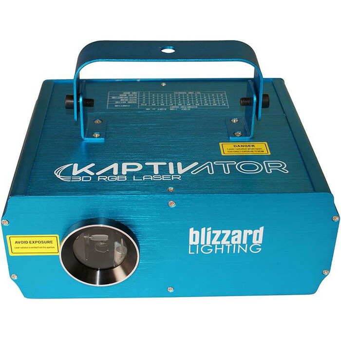 Blizzard Kaptivator 250mW RGB 3D Effect Laser With DMX Control