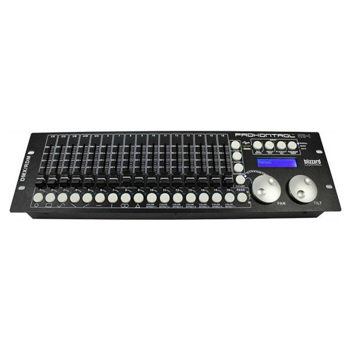 Blizzard ProKontrol MH DMX Controller For 32 Fixtures With Pan / Tilt Encoders