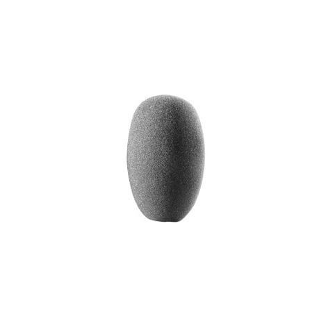 Audio-Technica AT8136 Egg-Shaped Foam Windscreen, Black, For S4 Case Style