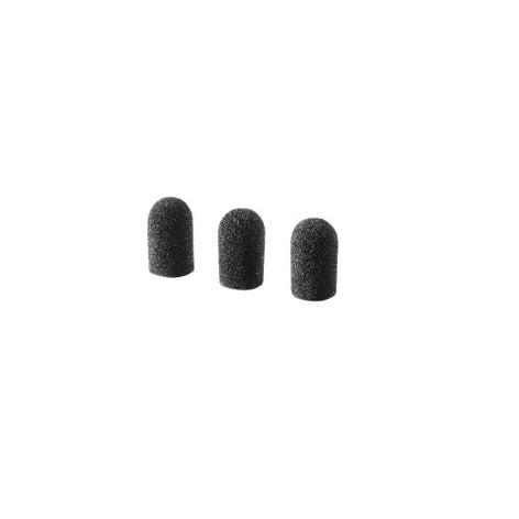 Audio-Technica AT8151 3-Pack Of Lavalier Windscreens For AT898 / AT899, Black