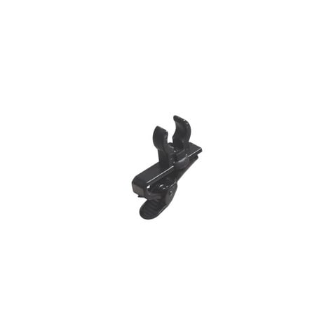 Audio-Technica AT8435 Plastic Lavalier Microphone Clip, Alligator Style, Black