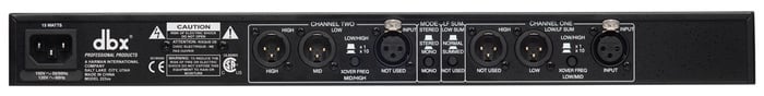 DBX 223xs Stereo 2-Way Or Mono 3-Way Crossover