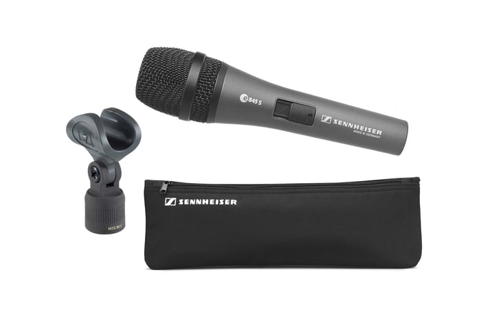 Sennheiser e 845-S SuperCardioid Dynamic Handheld Vocal Microphone With Switch