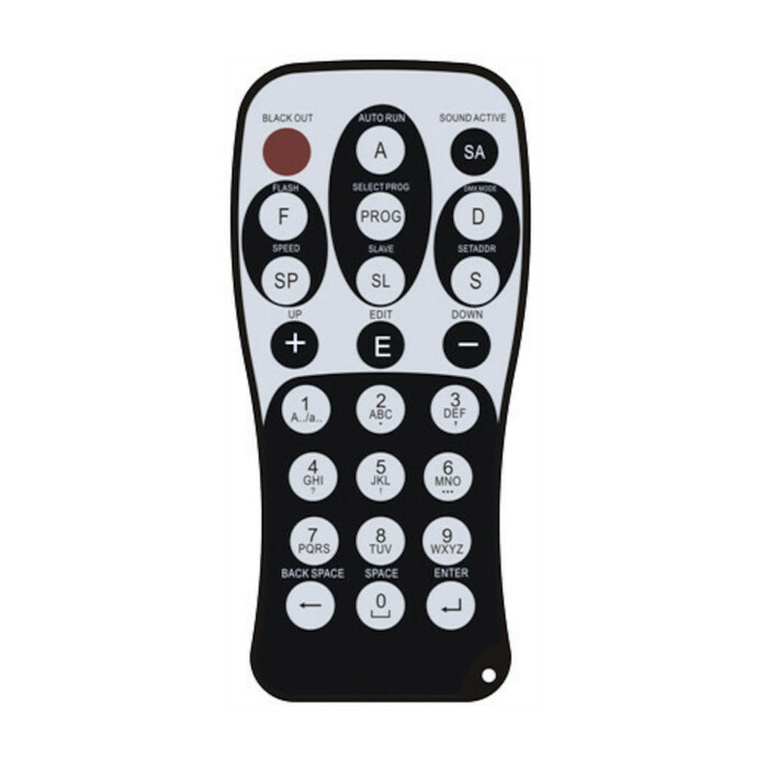 Blizzard SkyBox W-DMX Remote IR Remote For Skybox Wireless DMX Fixtures