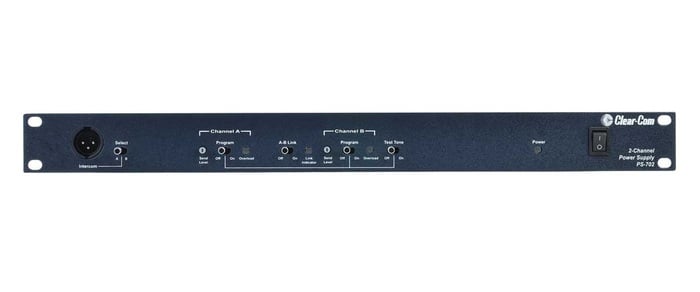 Clear-Com PS702 2 Channel Intercom Power Supply