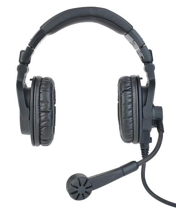 Clear-Com CC-400-X4 Double-Ear Headset With 4-Pin XLR-F Connector