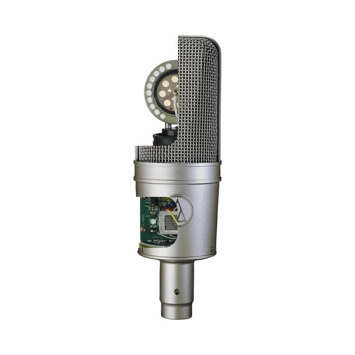 Audio-Technica AT4047/SV Large-Dual-Diaphragm Condenser Microphone, Silver