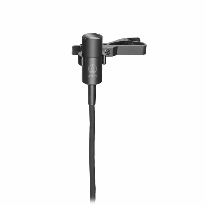 Audio-Technica AT803 Omnidirectional Condenser Lavalier Mic With XLR-M Connector
