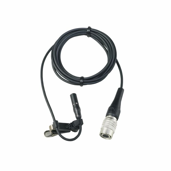 Audio-Technica AT898cW Submini Cardioid Cond. Lav Mic, No Power Module, 4-pin CW Connector