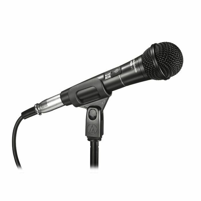 Audio-Technica PRO 41 Dynamic Cardioid Handheld Microphone With 15' XLR Cable