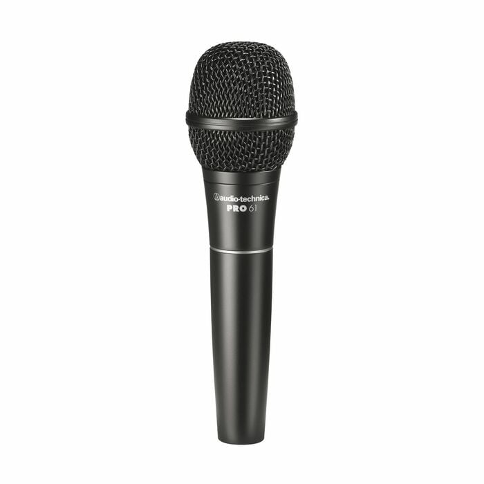 Audio-Technica PRO 61 Hypercardioid Dynamic Handheld Microphone With 15' XLR Cable