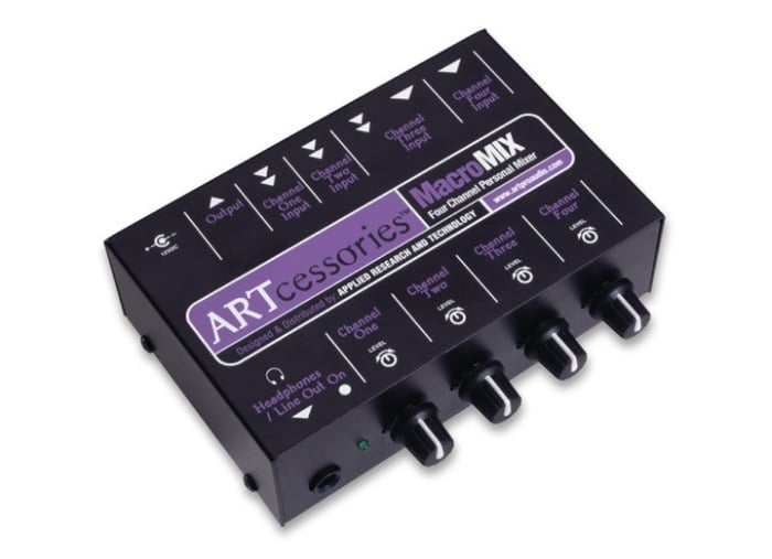 ART MacroMIX 4-Channel Personal Mixer