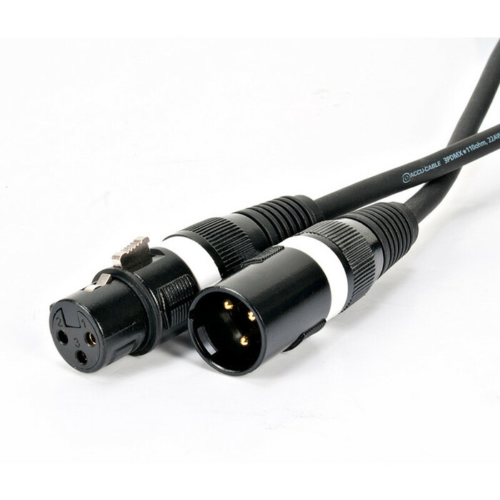 Accu-Cable AC3PDMX50 50' 3-Pin DMX Cable