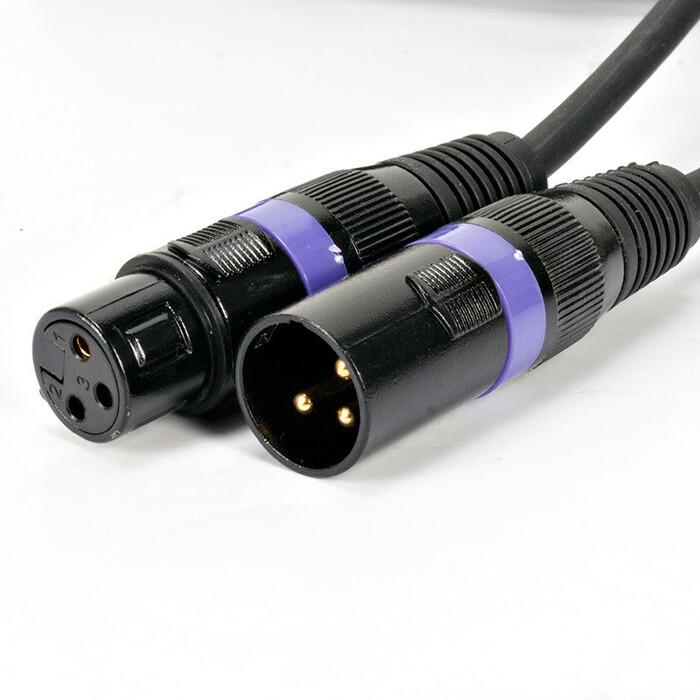 Accu-Cable AC3PDMX100 100' 3-Pin DMX Cable