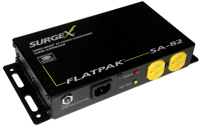 SurgeX SA-82 FlatPak™ Surge Protector & Power Conditioner For Flat Panel Monitors