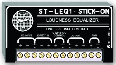 RDL STLEQ1 Loudness Equalizer, Use With VCA