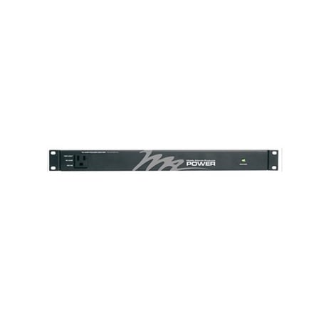 Middle Atlantic PD-915R-PL 15 Amp Rackmount Power Strip With 9 Outlets And No Power Switch