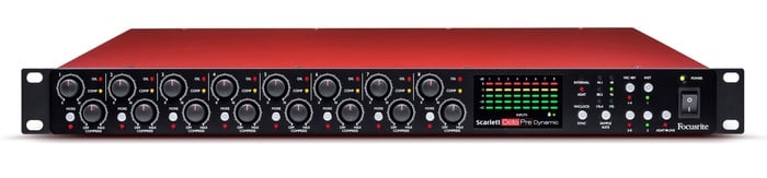 Focusrite Scarlett OctoPre Dynamic 8-Channel Microphone Preamp With AD / DA Conversion And Analog Compression