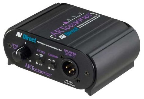 ART AV Direct Audio/Video Direct Box