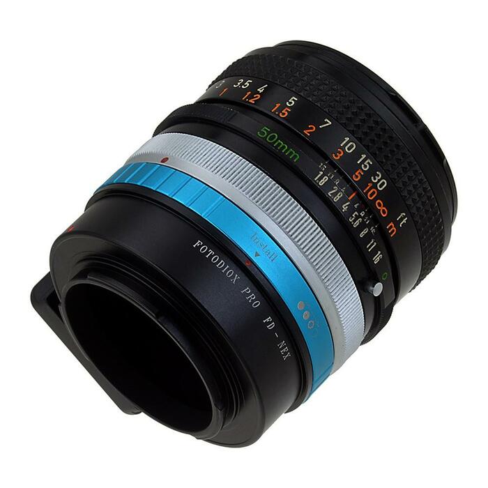 Fotodiox Inc. FD-SNYE-PRO Canon FD Lens To Sony E Mount Camera Pro Lens Adapter