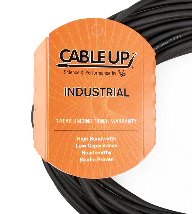 Cable Up DMX-XX3-100 100 Ft 3-Pin DMX Male To 3-Pin DMX Female Cable