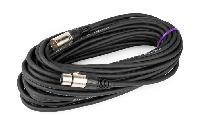 Cable Up DMX-XX5-50 50 Ft 5-Pin DMX Male To 5-Pin DMX Female Cable