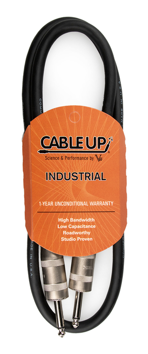 Cable Up SPK12/2-PP-3 3 Ft 12AWG TS To TS Speaker Cable