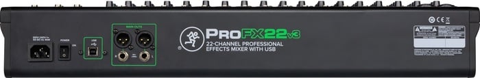 Mackie ProFX22v3 22 Channel 4-bus  Effects Mixer With USB