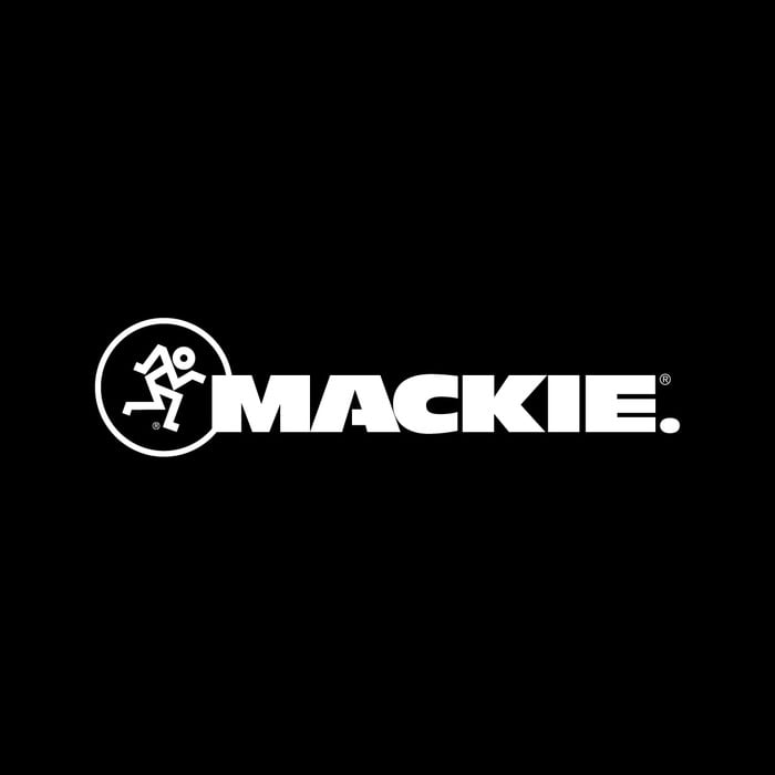 Mackie MACKIE-BANNER Fabric Banner, Black