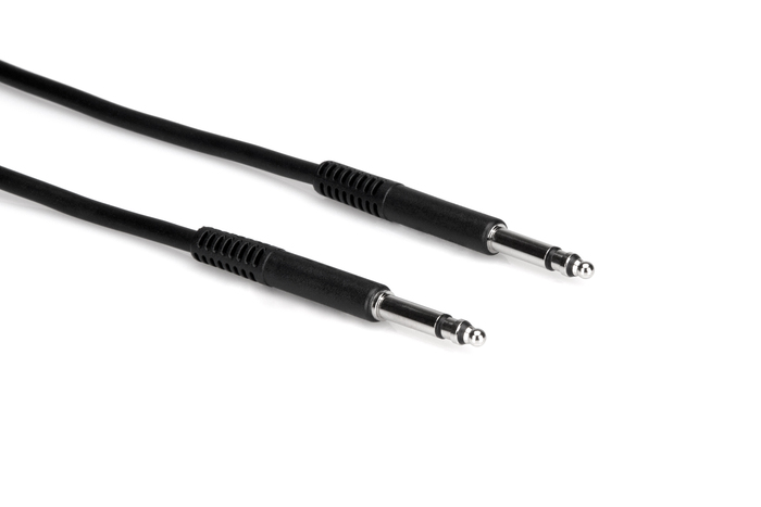 Hosa TTS-102 2' TT TRS To TT TRS Patch Cable