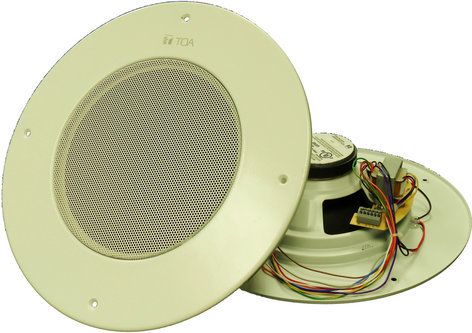 Toa Pc580rvu Am 8 Plenum Rated Ceiling Speaker With Volume