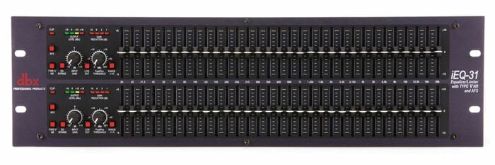 DBX IEQ31 2-Channel 31-Band, Graphic Equalizer With AFS