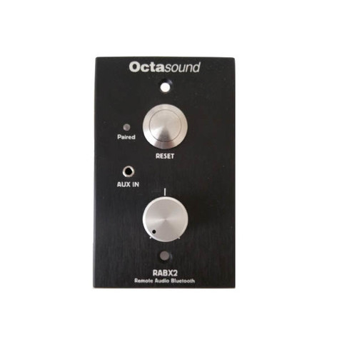 Octasound RABX2 Bluetooth And Aux Mixer, Cat 5 Install, One Variable Output, One Fixed-Level Output