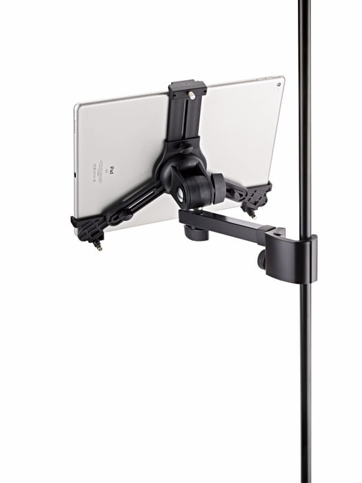 K&M 19791 Universal Tablet Clamp-On Holder