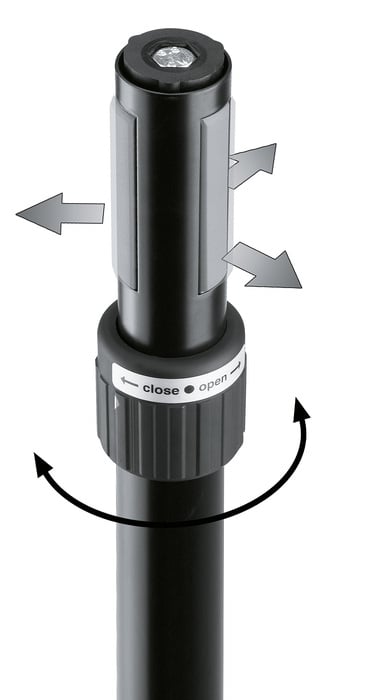 K&M 21441 Adapter Sleeve With Ring Lock