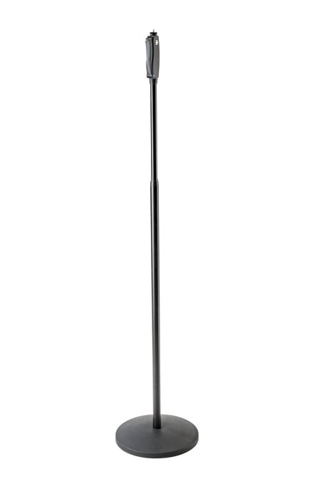 K&M 26250 41.5"-68" Microphone Stand With Height Adjustment And Round Base