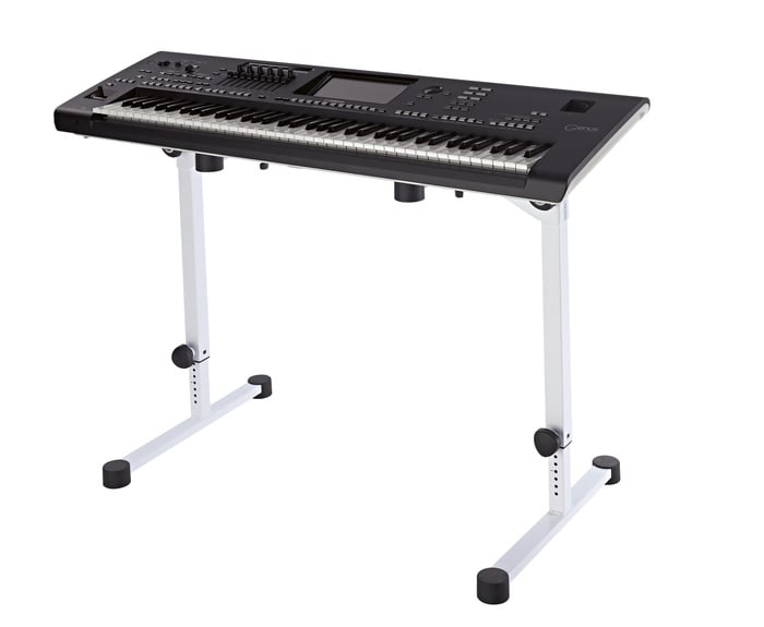 K&M 18820.019.76 Omega Pro Keyboard Stand, White