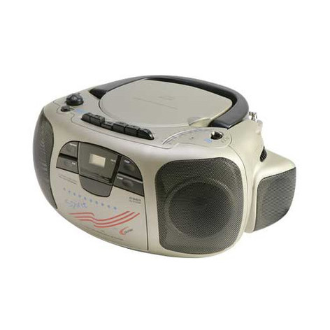 Califone 1776 CD/Cassette Boombox