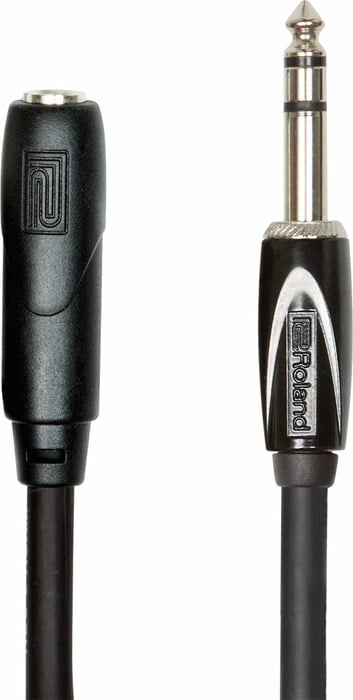 Roland Professional A/V RHC-25-1414 25' 1/4" TRS Female To 1/4" TRS Male Extension Cable