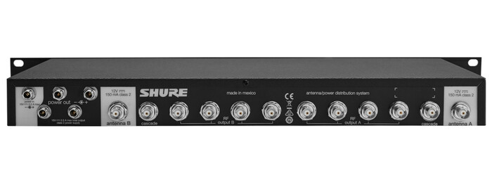 Shure UA844+SWB/LC 5-Way Active Antenna Distribution System