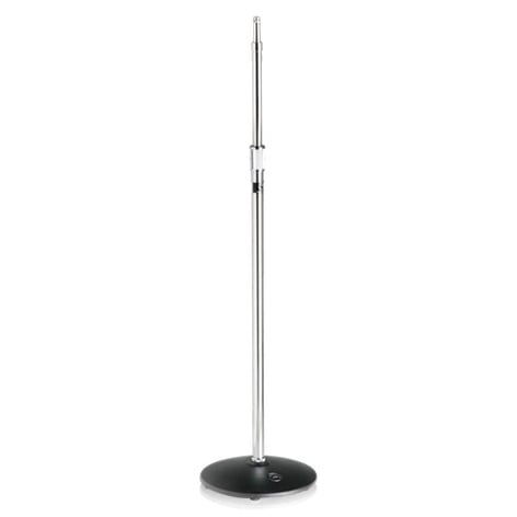 Atlas IED MS20 37"-66" Heavy-Duty Chrome Microphone Stand