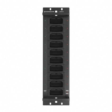 Sennheiser L 1039-10 Rack-Mountable Charging Solution For Bodypack Transmitters And Receivers